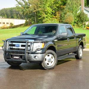 ARIES - ARIES RidgeStep 6-1/2" x 75" Black Steel Running Boards, Select Ford F-250, F-350 2055523 - Image 3