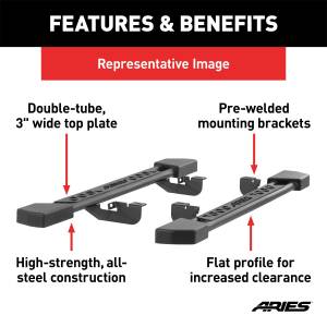 ARIES - ARIES Rocker Step Running Boards, Select Jeep Grand Cherokee 2074103 - Image 5