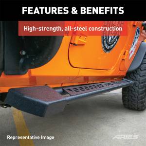 ARIES - ARIES Rocker Step Running Boards, Select Jeep Grand Cherokee 2074103 - Image 8