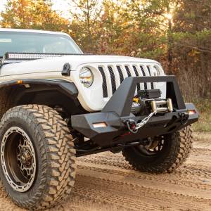 ARIES - ARIES TrailChaser Jeep Wrangler JL, Gladiator Aluminum Front Bumper Corners 2081209 - Image 3