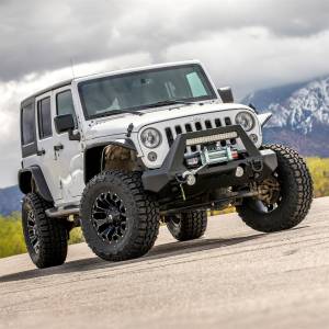 ARIES - ARIES TrailChaser Jeep Wrangler JK Steel Front Bumper (Option 2) 2082051 - Image 2