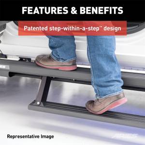 ARIES - ARIES ActionTrac 69.6" Powered Running Boards, Select Colorado, Canyon, Ext. Cab 3046504 - Image 4