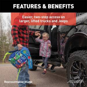 ARIES - ARIES ActionTrac 69.6" Powered Running Boards, Select Colorado, Canyon, Ext. Cab 3046504 - Image 10