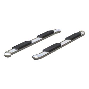 ARIES - ARIES 4" Polished Stainless Oval Side Bars, Select Chevrolet Colorado, GMC Canyon Crew S224051-2 - Image 2