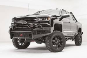 Fab Fours - Fab Fours Black Steel Front Bumper CS16-K3862-1 - Image 2