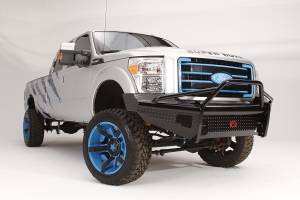 Fab Fours - Fab Fours Black Steel Front Ranch Bumper FS11-S2562-1 - Image 2