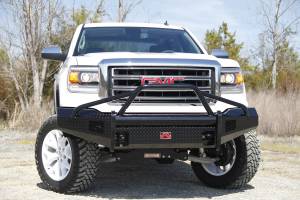 Fab Fours - Fab Fours Black Steel Front Ranch Bumper GM07-K2162-1 - Image 2