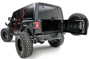 Fab Fours - Fab Fours Heavy Duty Rear Bumper JL18-Y1851-B - Image 3