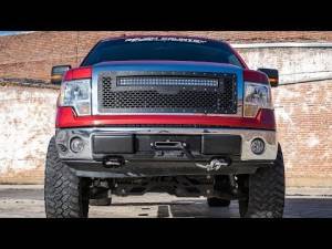 Rough Country - Rough Country Ford Mesh Grille w/30in 2-Row Black Series LED w/Cool White DRL (09-14 F-150) 70232 - Image 3