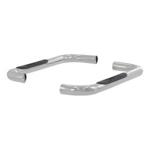 ARIES - ARIES 3" Round Polished Stainless Side Bars, Select Jeep Wrangler YJ, TJ 35600-2 - Image 2