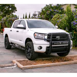 ARIES - ARIES Big Step 4" Black Aluminum Round Side Bars, Select Toyota Tundra AL232013 - Image 3