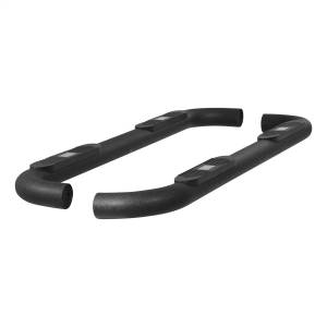 ARIES - ARIES Big Step 4" Black Aluminum Round Side Bars, Select Silverado, Sierra 2500, 3500 AL234013 - Image 2