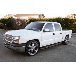 ARIES - ARIES Big Step 4" Black Aluminum Round Side Bars, Select Silverado, Sierra 2500, 3500 AL234013 - Image 3