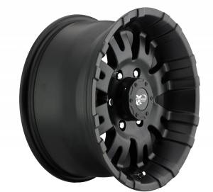 Pro Comp Wheels - Pro Comp Wheels Raven Satin Black 18x9.5 6x5.5 4.5BS Offset -19mm Cap P/N 8425041 5001-89583 - Image 2