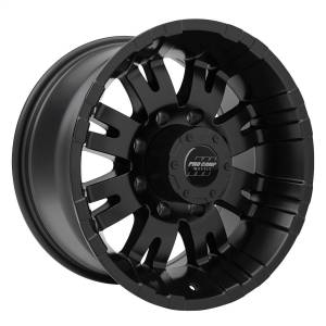 Pro Comp Wheels Raven Satin Black 18x9.5 8x6.5 4.5BS Offset -19mm Cap P/N 8515041 5001-89582