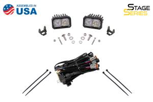 Diode Dynamics - Diode Dynamics Allows you to mount two Stage Series 2in LED Pods above the hood. DD6752 - Image 9
