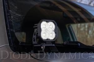 Diode Dynamics - Diode Dynamics Allows you to mount two Stage Series 2in LED Pods above the hood. DD6751 - Image 2