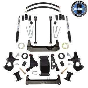 Pro Comp Suspension - Pro Comp Suspension KIT 6IN 14-16 GM 1500 2WD/4WD Gas w/Front Strut Spacer/Rear Pro-Runner Shocks K1171BP - Image 10