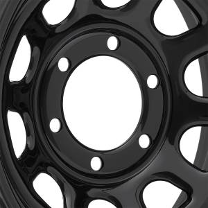 Pro Comp Steel Wheels - Pro Comp Steel Wheels Series 51 Flat Black 15x10 6x5.5 3.75BS Offset -44mm Cap P/N 1425017 51-5183F - Image 3
