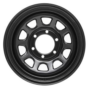 Pro Comp Steel Wheels - Pro Comp Steel Wheels Series 51 Gloss Black 15x8 6x5.5 3.75BS Offset -19mm Cap P/N 1425016 51-5883 - Image 4