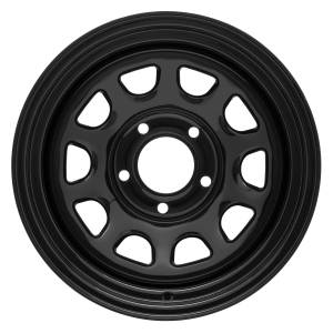 Pro Comp Steel Wheels - Pro Comp Steel Wheels Series 51 Flat Black 15x8 5x5.5 3.75BS Offset -19mm Cap P/N 1425017 51-5885F - Image 4