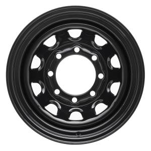 Pro Comp Steel Wheels - Pro Comp Steel Wheels Series 51 Gloss Black 17x9 8x6.5 4.25BS Offset -19mm Cap P/N 1515018 51-7981 - Image 4