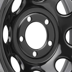 Pro Comp Steel Wheels - Pro Comp Steel Wheels Series 97 Gloss Black 15x10 5x5.5 3.75BS Offset -44mm Cap P/N 1425016 97-5185 - Image 3