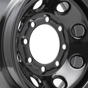 Pro Comp Steel Wheels - Pro Comp Steel Wheels Series 97 Gloss Black 16x8 8x6.5 4.25BS Offset -6mm Cap P/N 1515018 97-6881 - Image 3