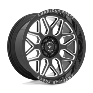 American Force Cast - American Force Cast AC001 RUSH 20X10 6X5.5 Gloss Black Milled|AC001BB20106118N - Image 2