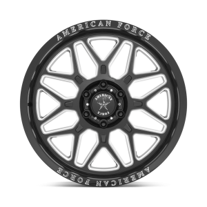 American Force Cast - American Force Cast AC001 RUSH 20X10 6X5.5 Gloss Black Milled|AC001BB20106118N - Image 4