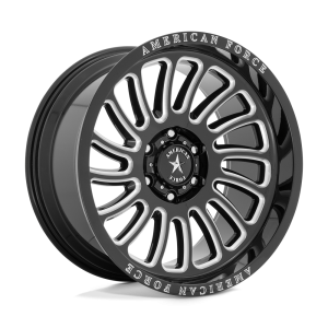 American Force Cast - American Force Cast AC004 VULCAN 20X10 6X5.5 Gloss Black Milled|AC004BB20106118NR - Image 2
