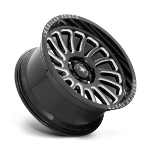 American Force Cast - American Force Cast AC004 VULCAN 20X10 6X5.5 Gloss Black Milled|AC004BB20106118NR - Image 3