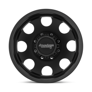 American Racing - American Racing AR204 BAJA DUALLY 17X6.5 8X210 Satin Black - Rear|AR204765897140N - Image 3