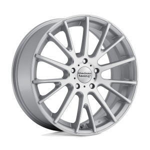 American Racing - American Racing AR904 19X8 5X120 Bright Silver Machined Face|AR90498052445 - Image 2