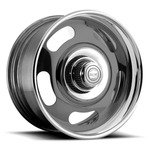 American Racing Vintage - American Racing Vintage VN327 RALLY 20X10 BLANK Two-Piece Gray Center Polished Barrel|VN327210XX - Image 2