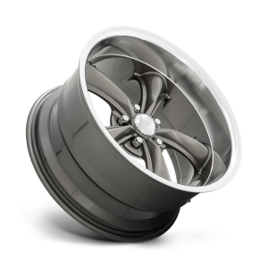 American Racing Vintage - American Racing Vintage VN338 BOSS TT 18X9.5 5X4.5 Graphite With Diamond Cut Lip|VN338189512904NUS - Image 3
