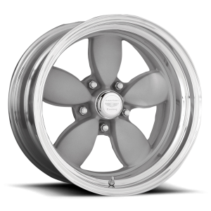American Racing Vintage - American Racing Vintage VN402 CLASSIC 200S 15X10 5X4.5 Two-Piece Vintage Silver Center Polished Barrel|VN402516537 - Image 2