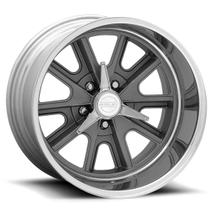 American Racing Vintage - American Racing Vintage VN427 SHELBY COBRA 15X10 5X4.5 Two-Piece Mag Gray Center Polished Barrel|VN427516537 - Image 2