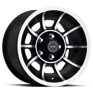 American Racing Vintage - American Racing Vintage VN47 VECTOR 15X7 5X4.5 Satin Black Machined|VN475765B - Image 2
