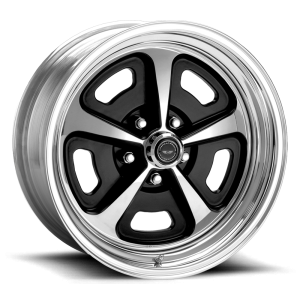 American Racing Vintage - American Racing Vintage VN500 17X9 BLANK Two-Piece Gloss Black Polished Center & Barrel|VN500790XX - Image 2