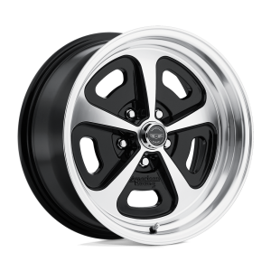 American Racing Vintage - American Racing Vintage VN501 500 MONO CAST 17X9 5X4.5 Gloss Black Machined|VN50179012500 - Image 2