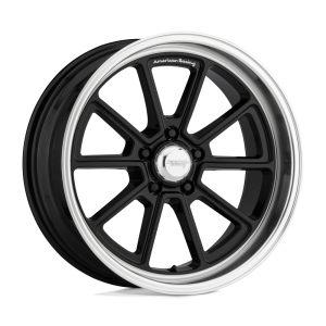 American Racing Vintage - American Racing Vintage VN510 DRAFT 20X8.5 5X5.0 Gloss Black Diamond Cut Lip|VN51028550306 - Image 2