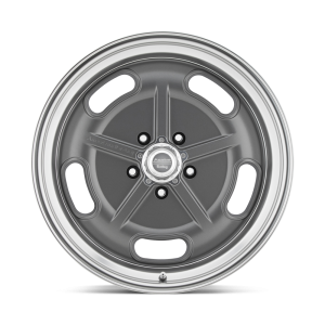 American Racing Vintage - American Racing Vintage VN511 SALT FLAT 22X10.5 5X4.5 Mag Gray Diamond Cut Lip|VN51122512400 - Image 3
