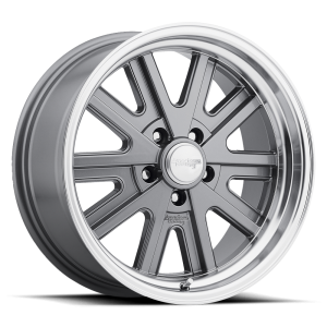 American Racing Vintage - American Racing Vintage VN527 427 MONO CAST 17X9 5X4.5 Mag Gray Machined|VN52779012412 - Image 2