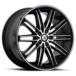 Asanti Black - Asanti Black ABL-10 POLLUX 20X10 5X112 Machined Face Black Lip|ABL10-20105638MB - Image 2