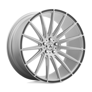 Asanti Black - Asanti Black ABL-14 POLARIS 20X10.5 5X4.5 Brushed Silver Carbon Fiber Insert|ABL14-20051238SL - Image 2