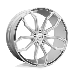 Asanti Black - Asanti Black ABL-19 ATHENA 20X10 BLANK Brushed Silver|ABL19-20100040SL - Image 2
