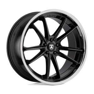 Asanti Black - Asanti Black ABL-23 SIGMA 22X10.5 5X112 Gloss Black Chrome Lip|ABL23-22055635BK - Image 2