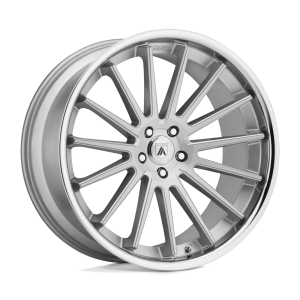 Asanti Black - Asanti Black ABL-24 BETA 20X9 BLANK Brushed Silver Chrome Lip|ABL24-20900035SL - Image 2