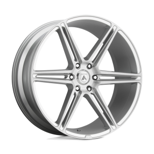 Asanti Black - Asanti Black ABL-25 ALPHA 6 20X9 6X5.5 Brushed Silver|ABL25-20906230SL - Image 2